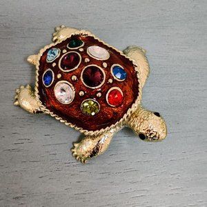 Keren Kopal Turtle Trinket Box